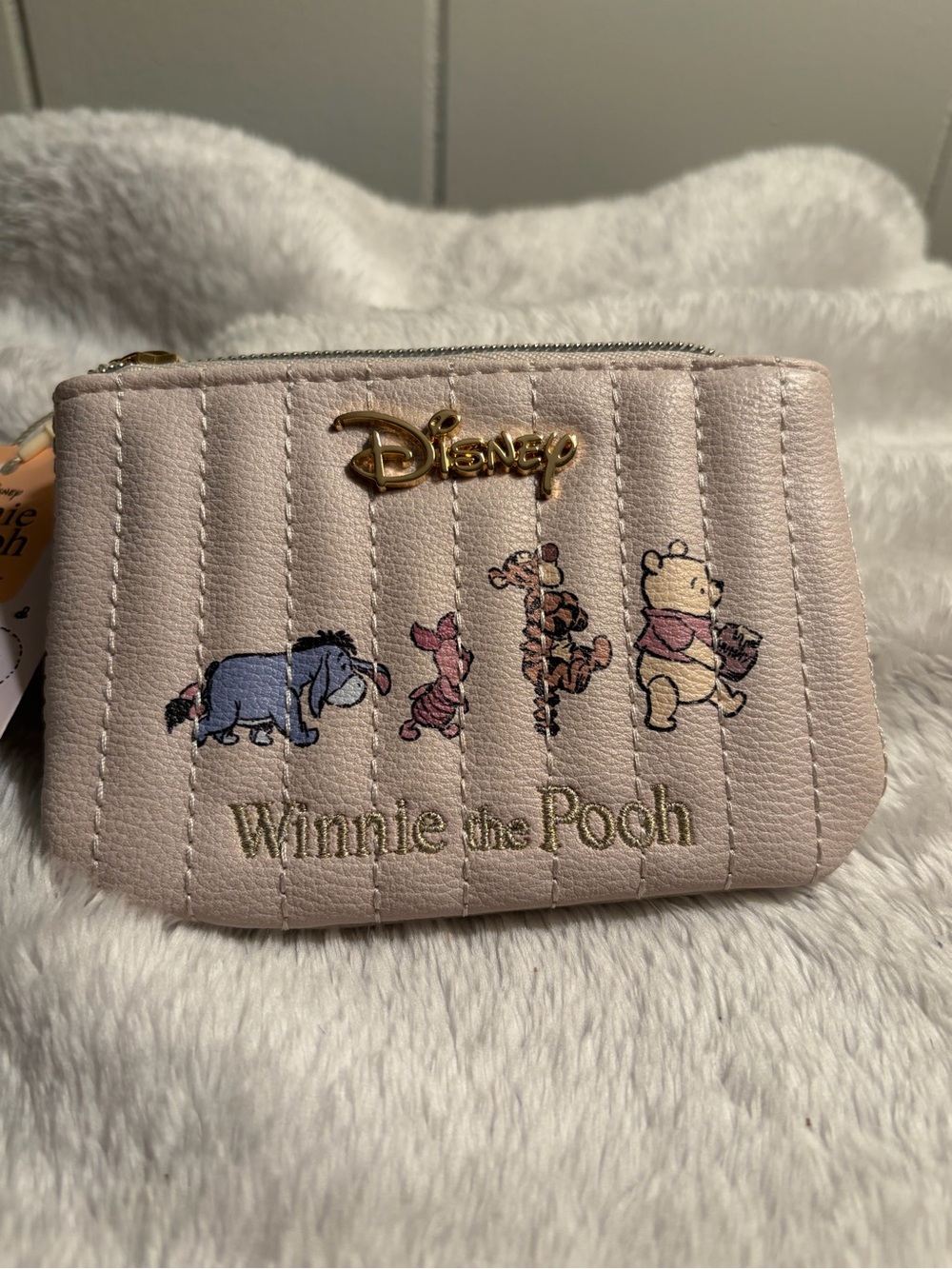 NWT Disney Primark Winnie the Pooh Quilted Mini Wallet - Picture 6 of 13
